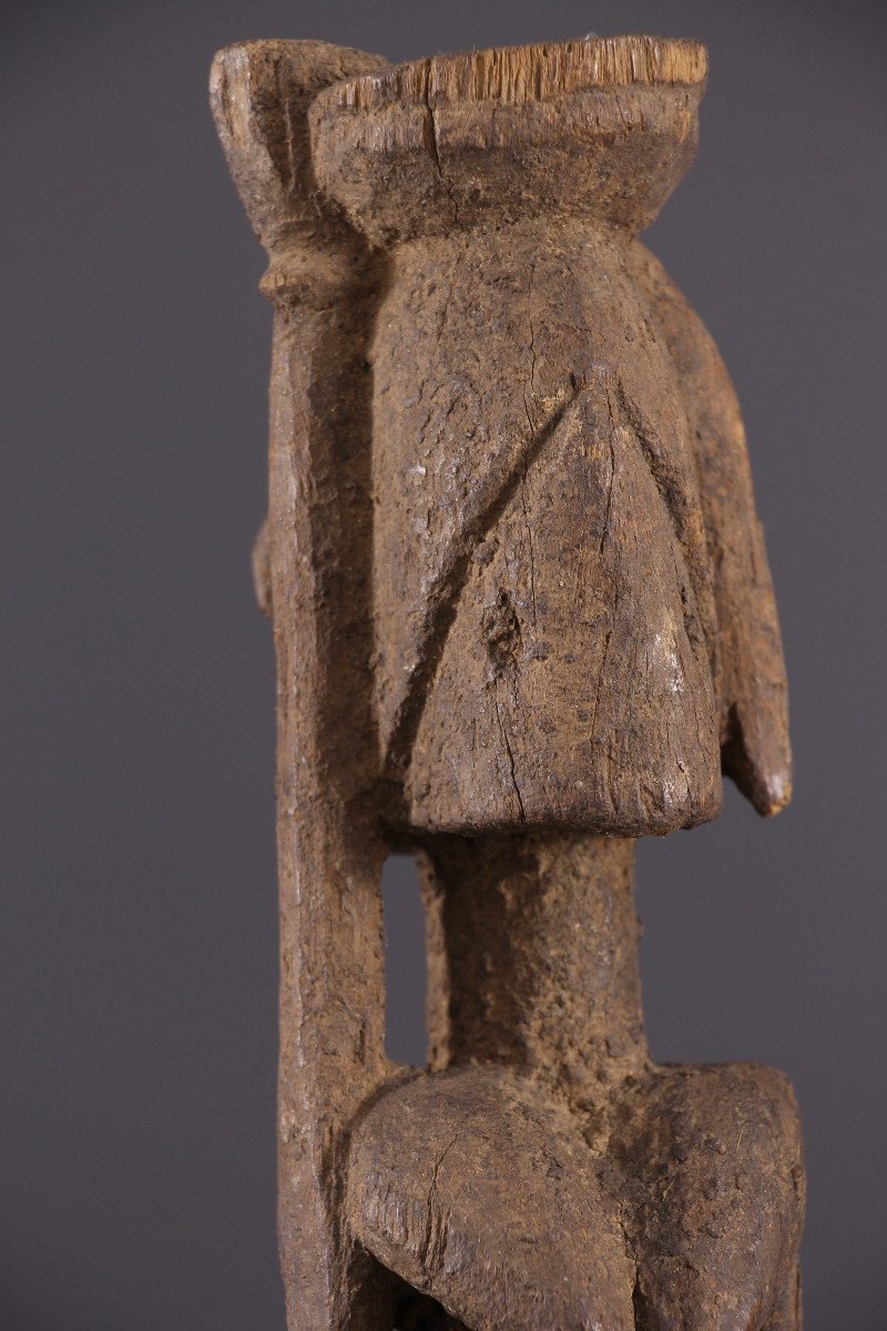 African Tribal Art - Dogon Ancestor Figure-photo-3