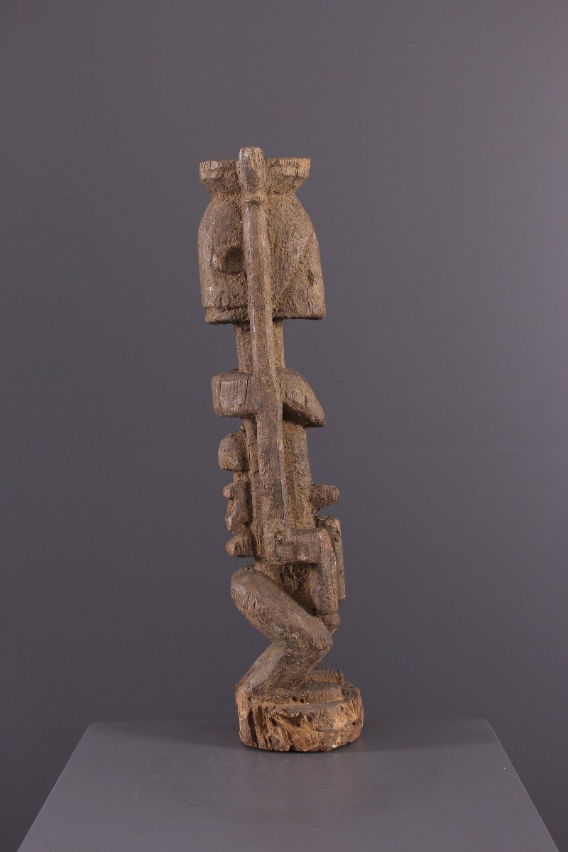 African Tribal Art - Dogon Ancestor Figure-photo-4