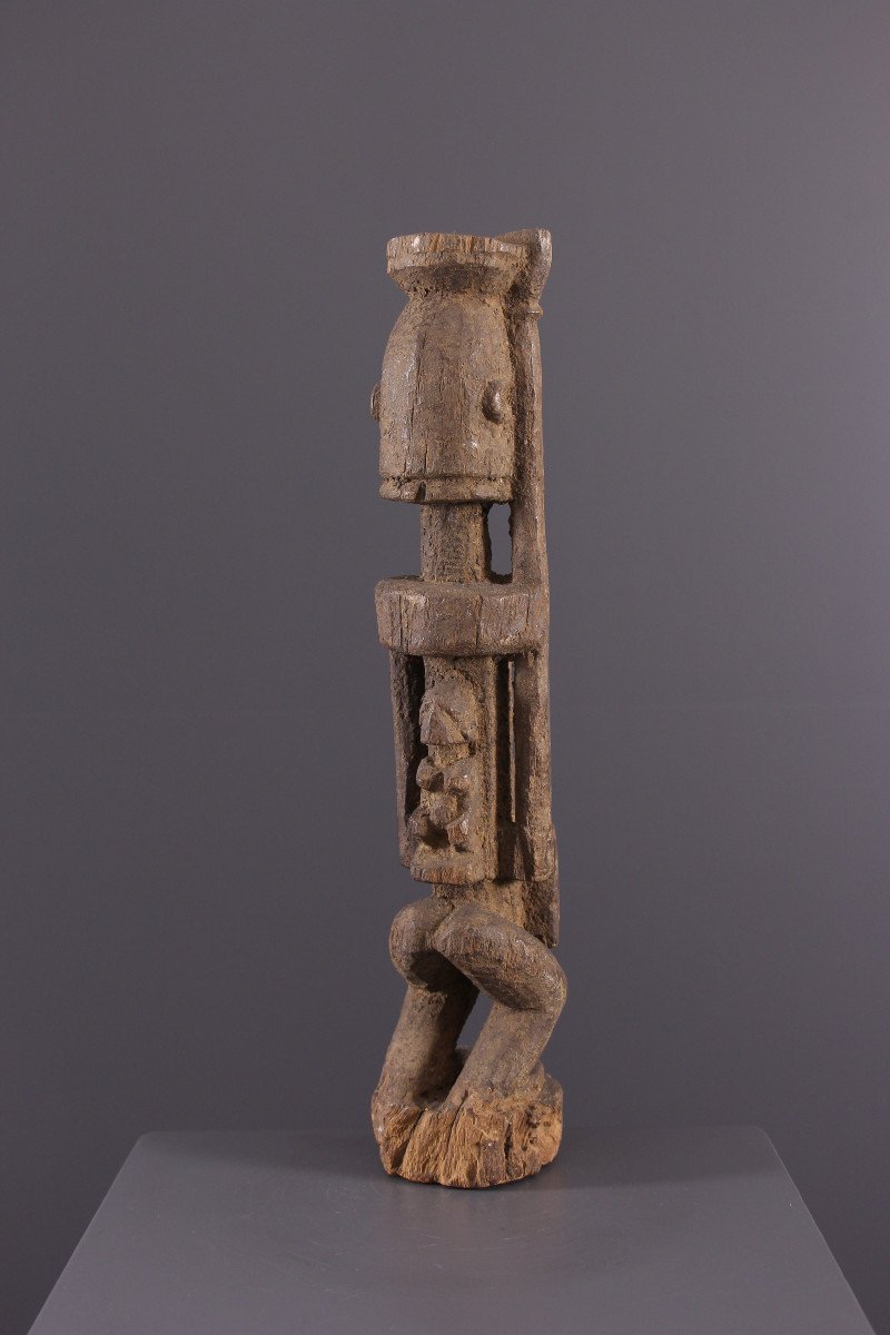 African Tribal Art - Dogon Ancestor Figure-photo-5