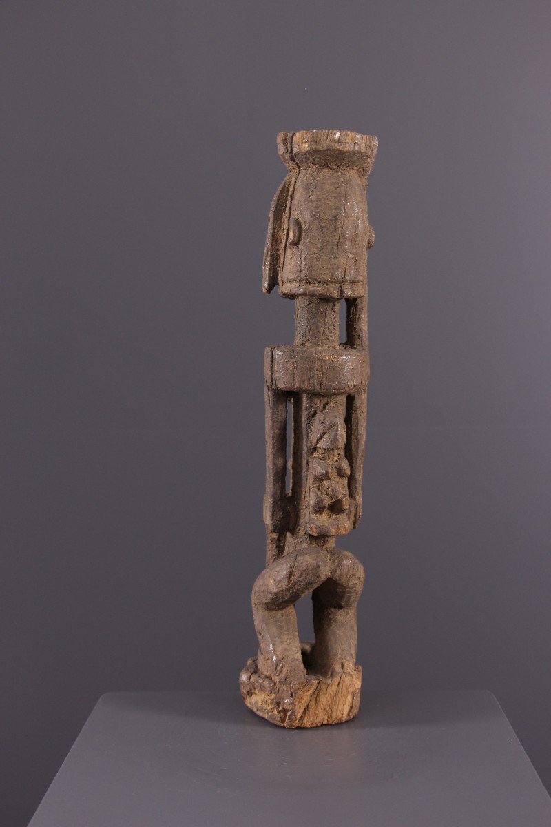 Art Tribal Africain - Figure d'Ancêtre Dogon-photo-7