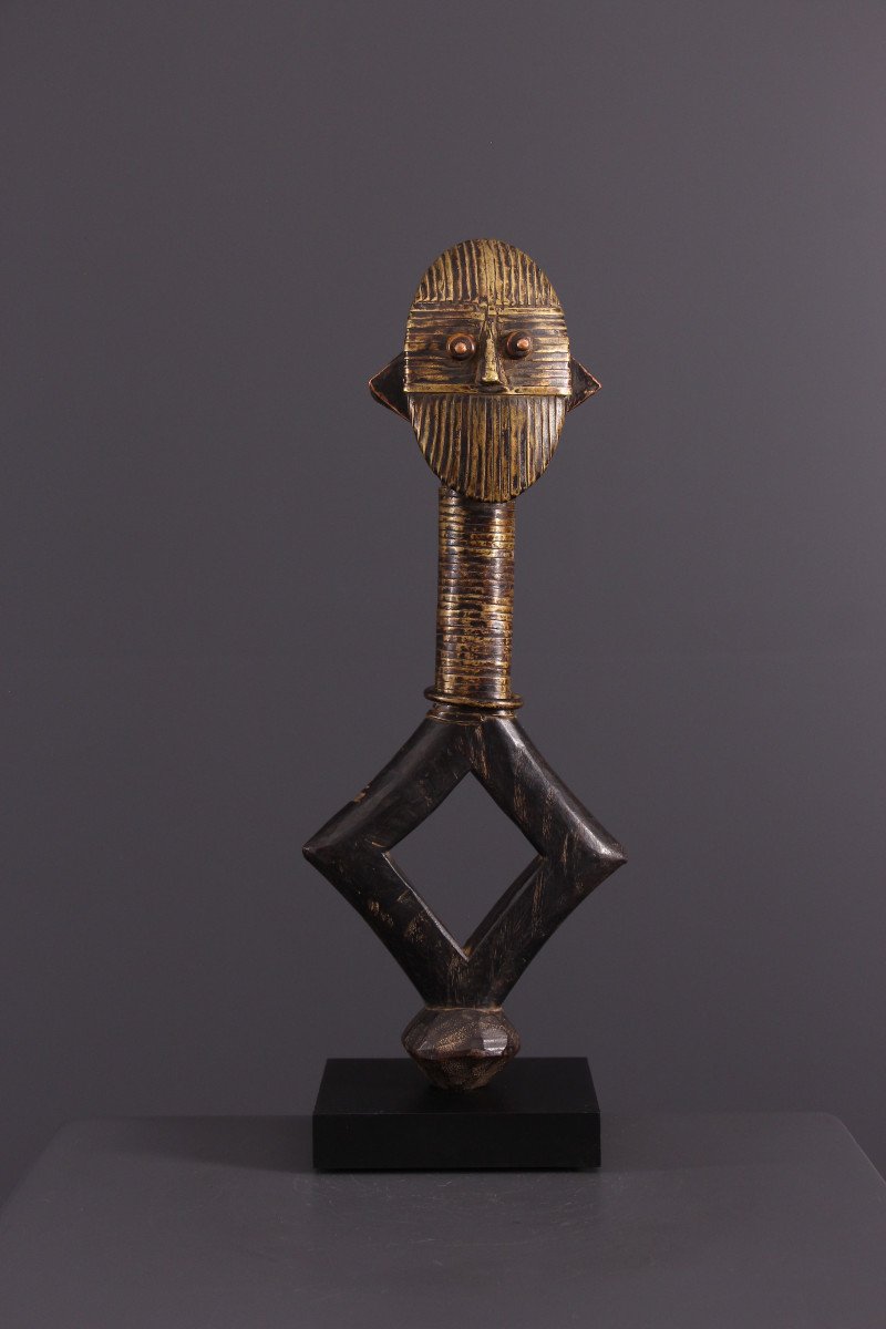 Art Tribal Africain - Sculpture De Reliquaire Mbumba Sango/ondumbo 