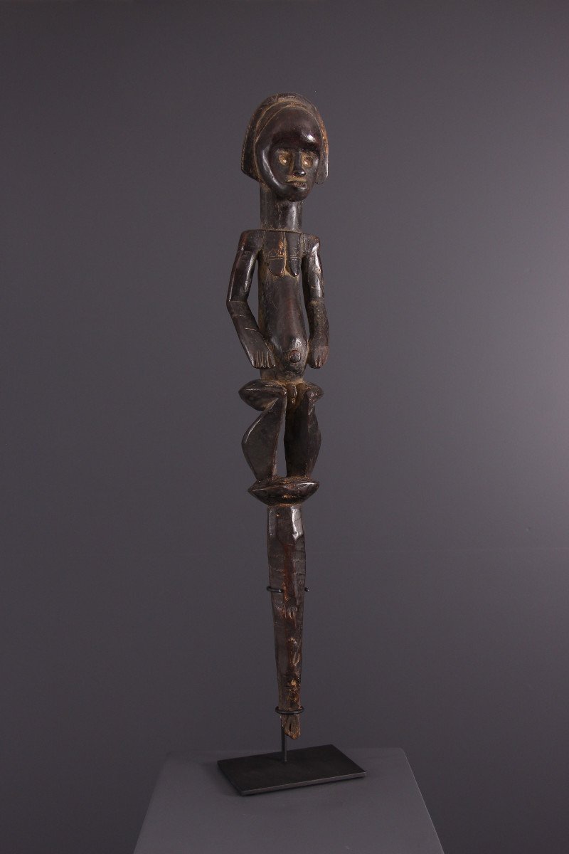 Art Tribal Africain - Figure d'Ancêtre Fang Ntumu Du Byeri -photo-2