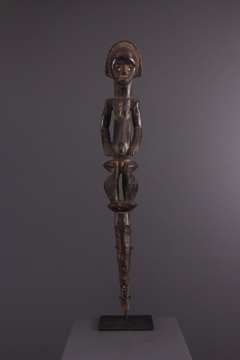 Art Tribal Africain - Figure d'Ancêtre Fang Ntumu Du Byeri 