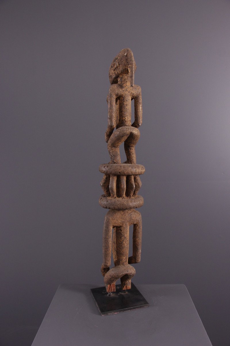 Art Tribal Africain - Figure d'Autel Dogon-photo-6