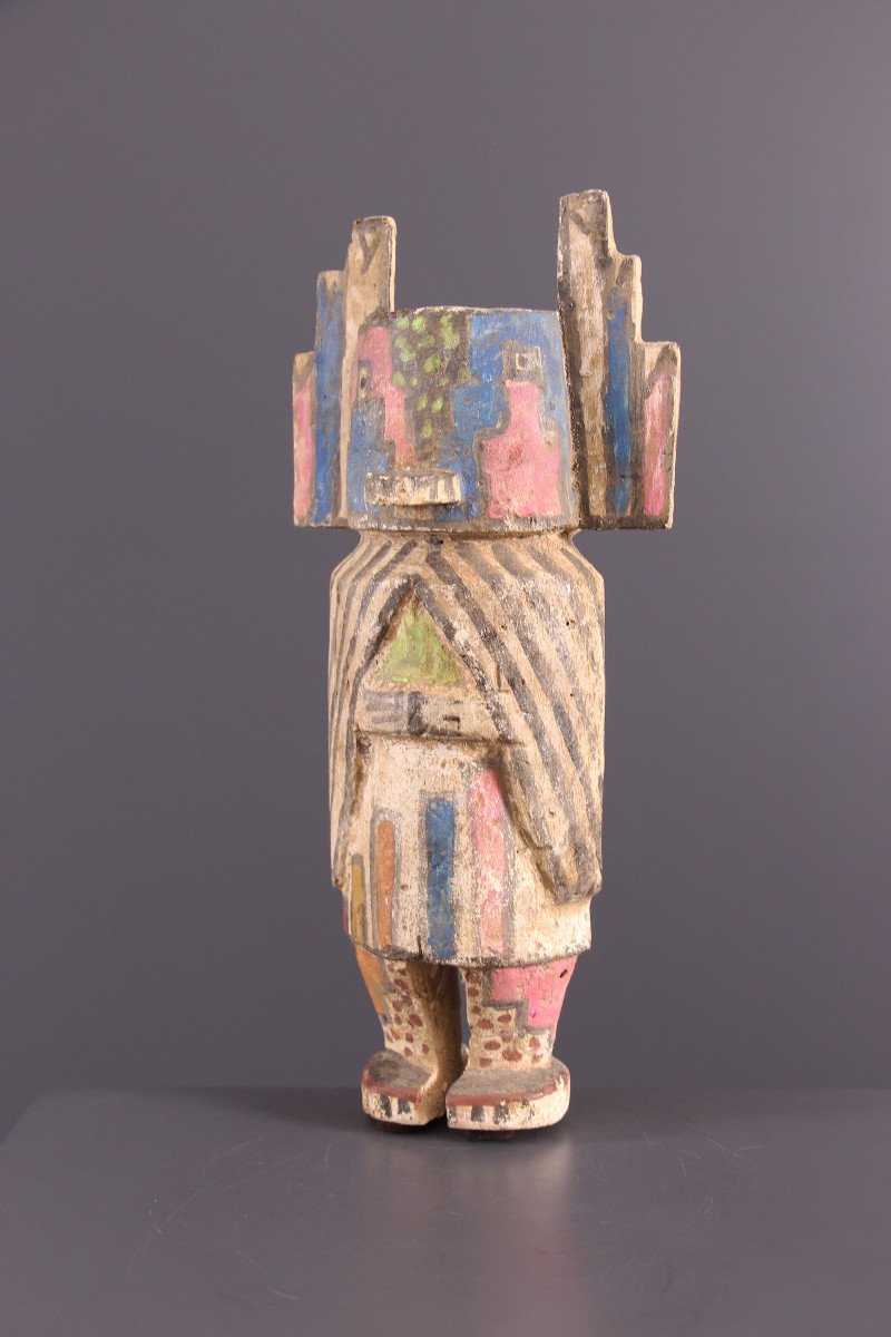 Tribal Art - Hopi Kachina Arizona Doll-photo-3