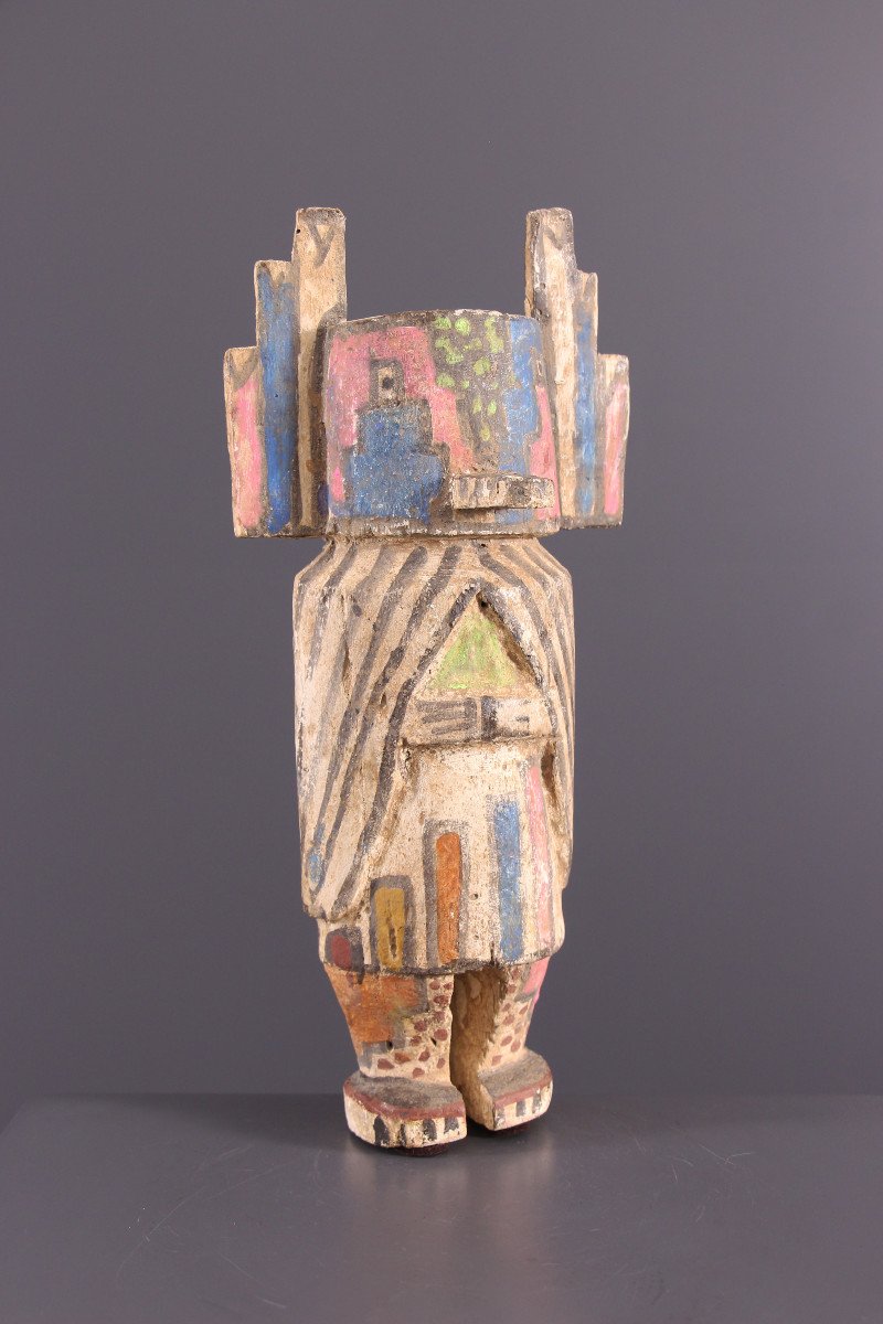 Tribal Art - Hopi Kachina Arizona Doll-photo-1