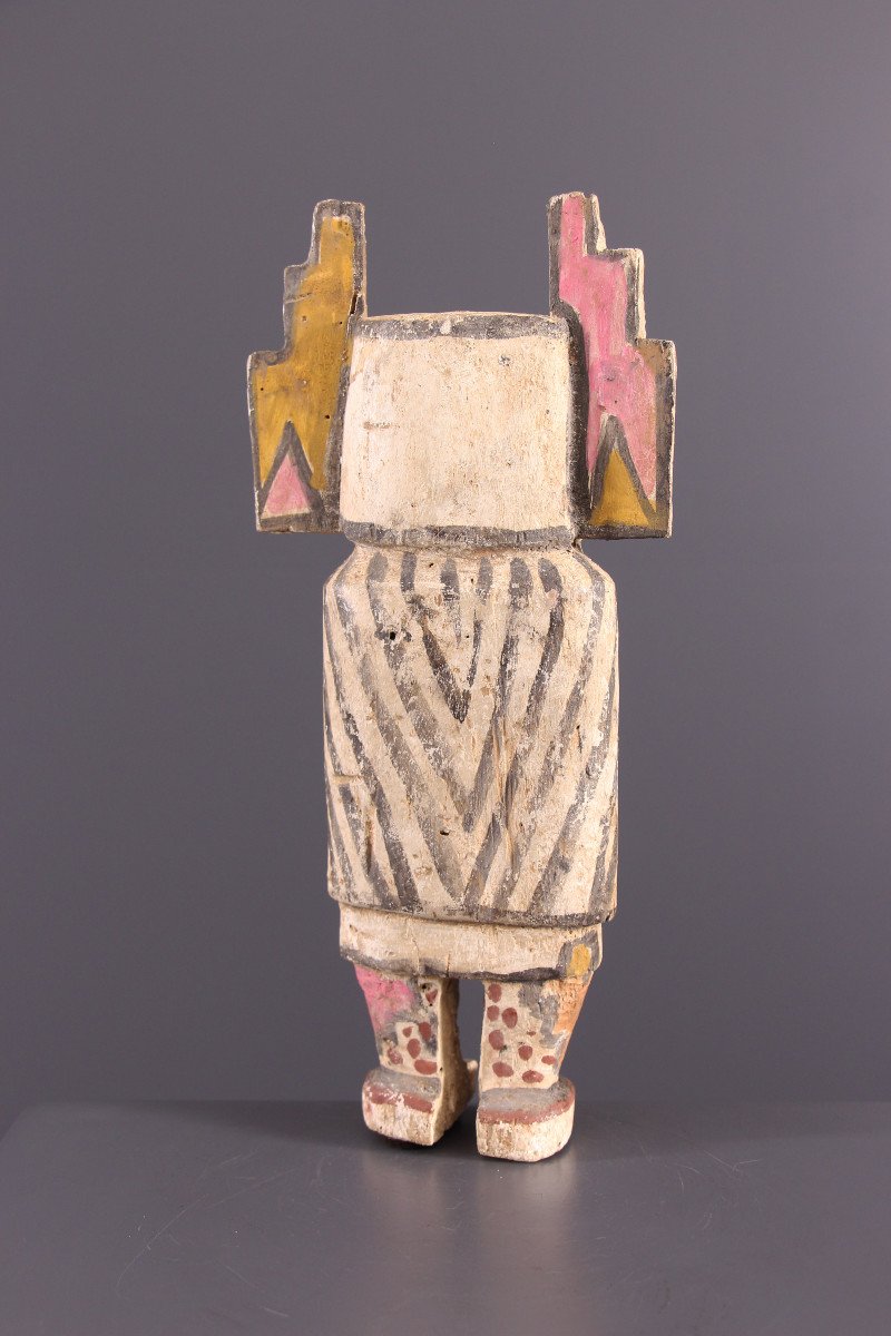 Tribal Art - Hopi Kachina Arizona Doll-photo-4