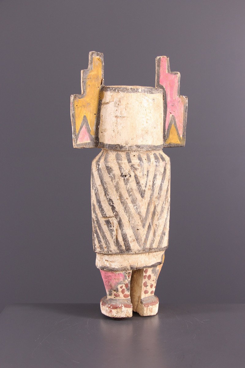 Tribal Art - Hopi Kachina Arizona Doll-photo-5