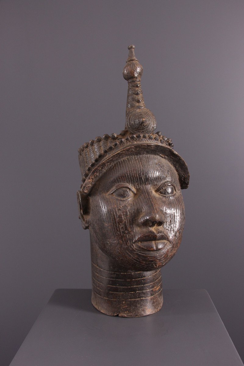 African Tribal Art - Head Type Benin Ifé-photo-4