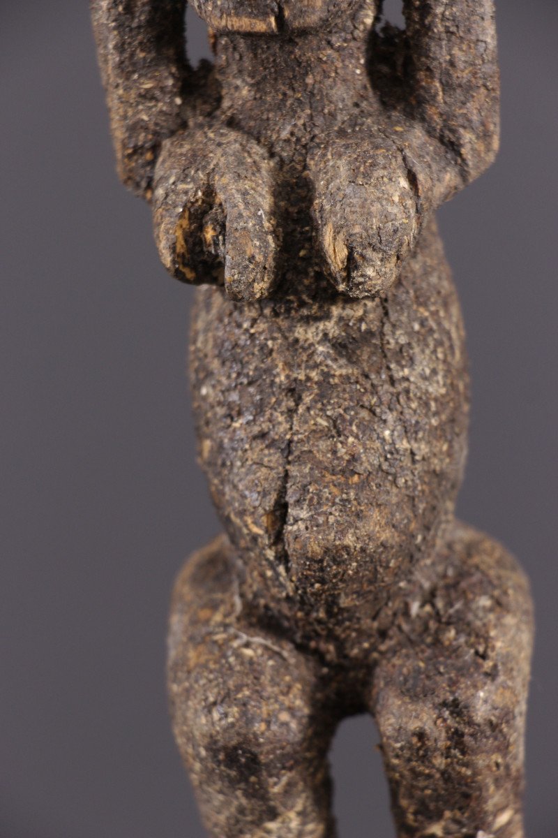 Art Tribal Africain - Statuette Dogon Tellem-photo-3