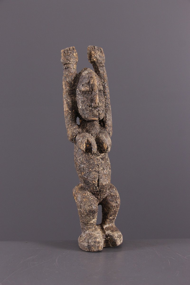 Art Tribal Africain - Statuette Dogon Tellem