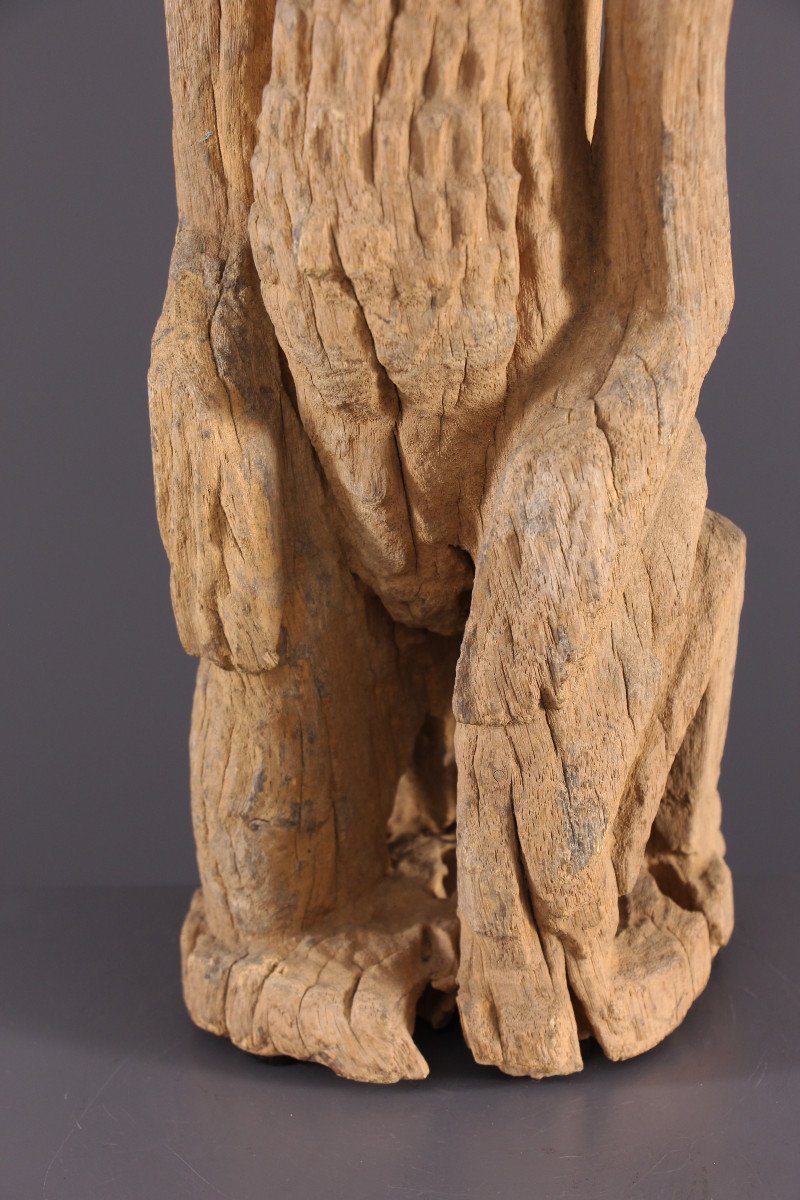 Art Tribal Africain - Statue Dogon-photo-4