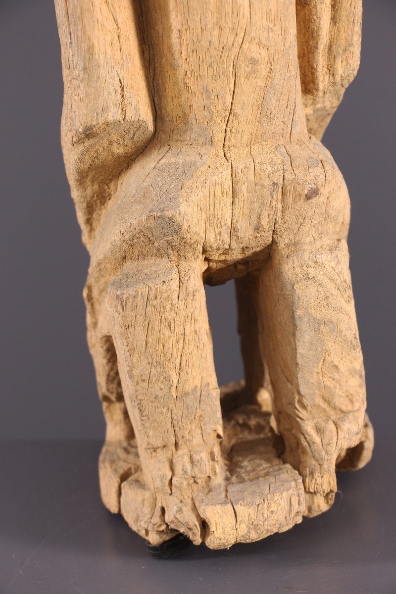 Art Tribal Africain - Statue Dogon-photo-8