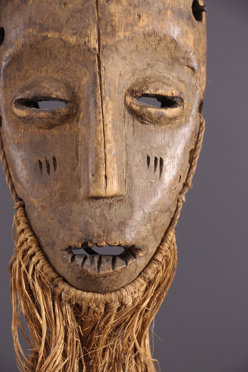 African Tribal Art - Lega Mask-photo-2