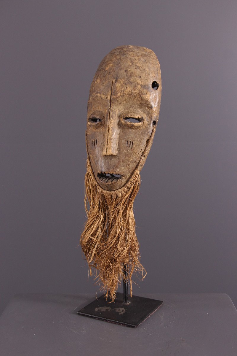 African Tribal Art - Lega Mask-photo-3