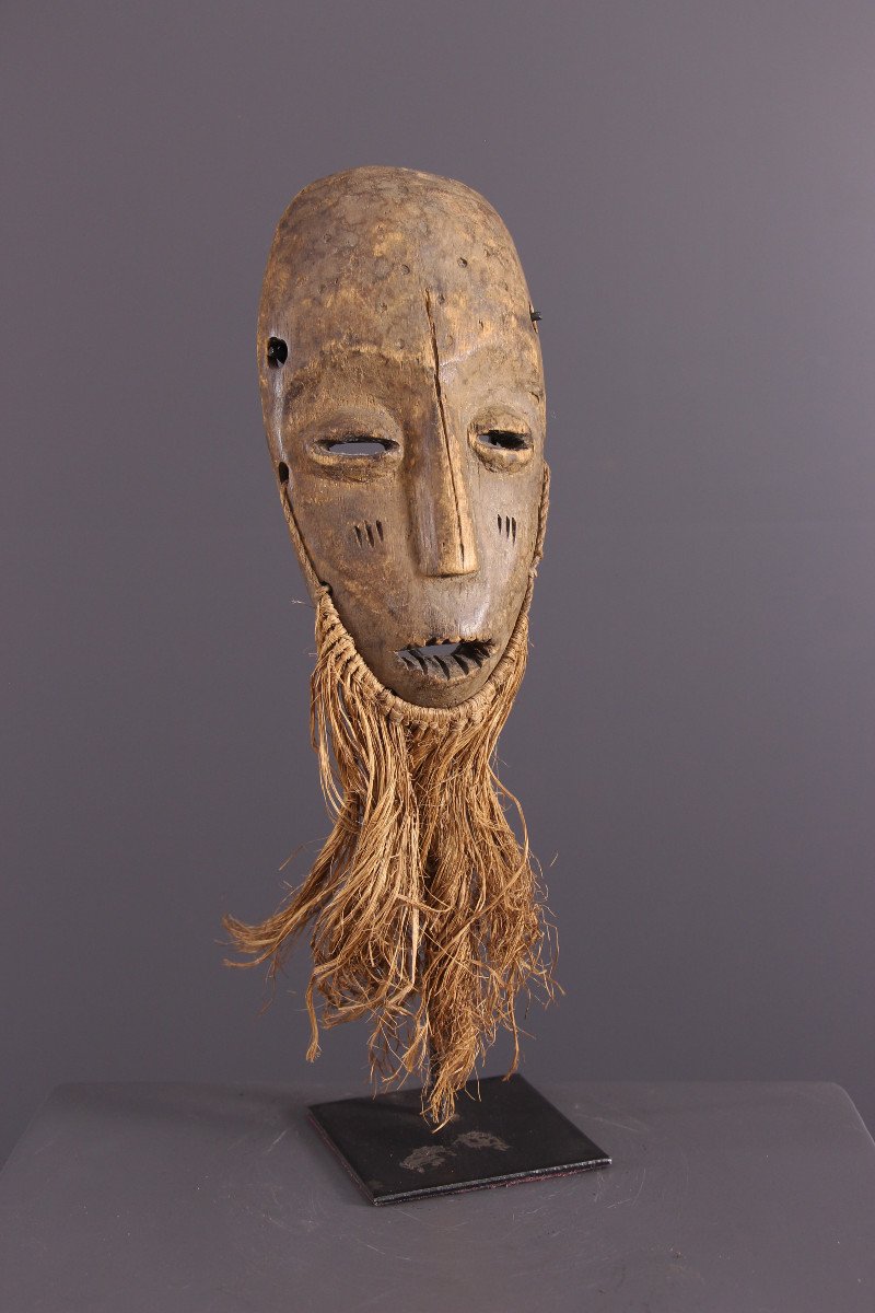 African Tribal Art - Lega Mask-photo-4