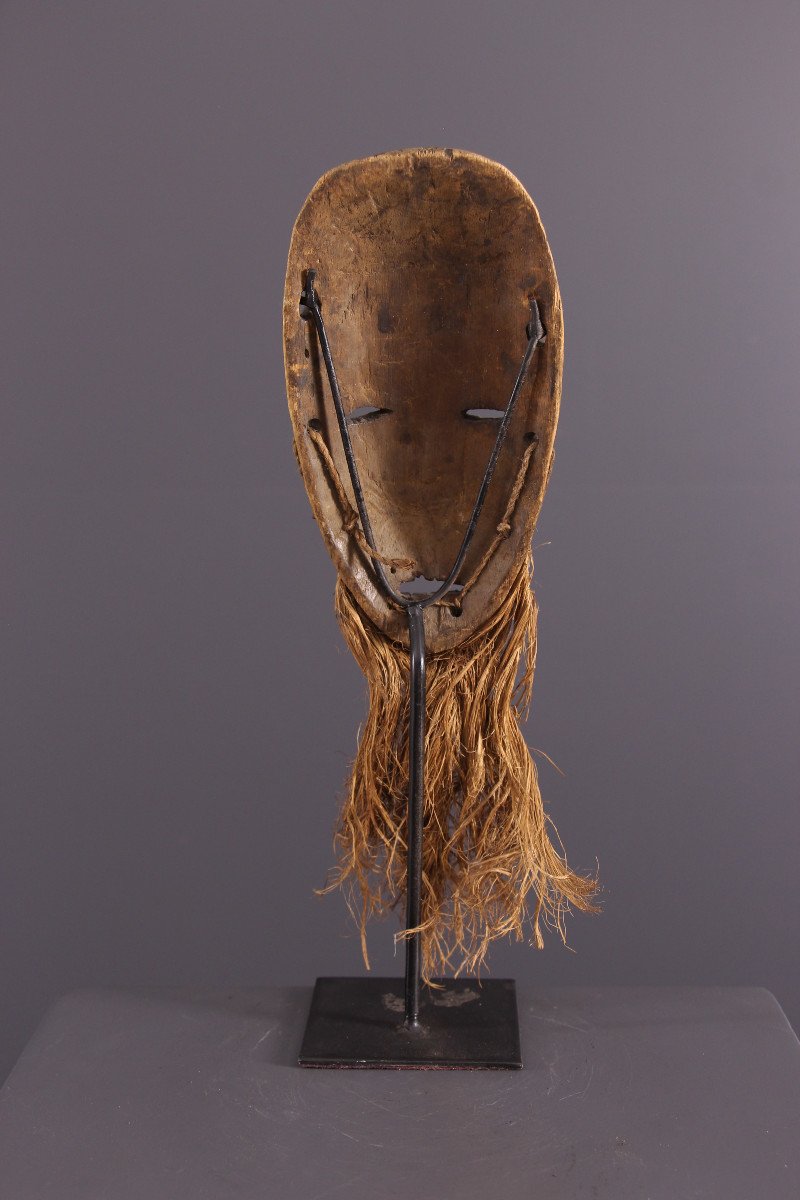 African Tribal Art - Lega Mask-photo-3