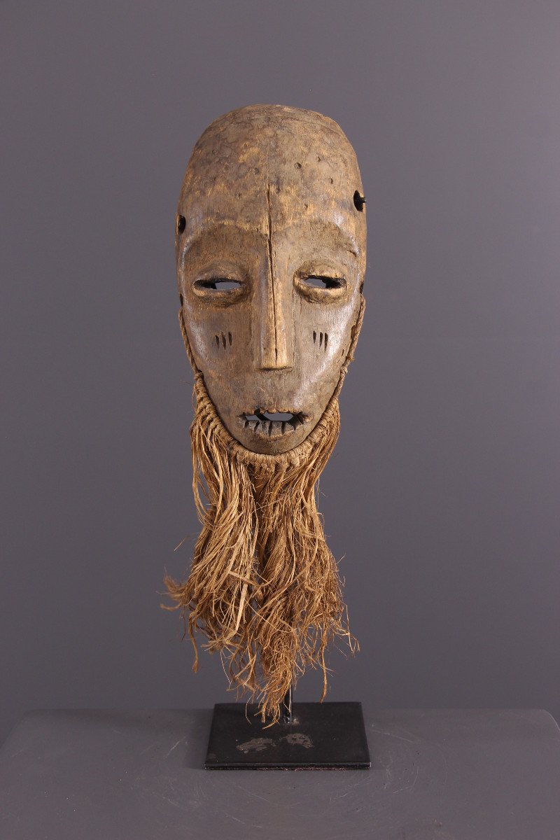 African Tribal Art - Lega Mask