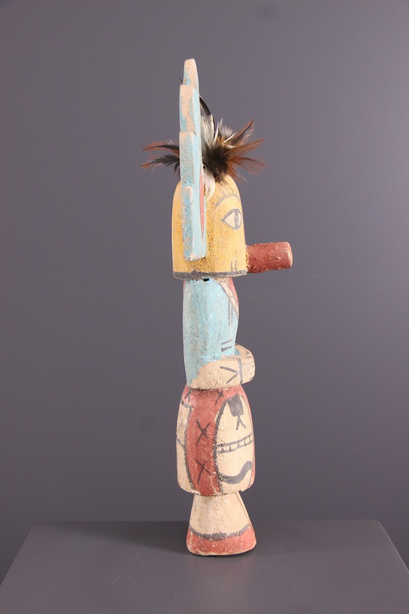 Tribal Art - Hopi Kachina Arizona Doll -photo-2