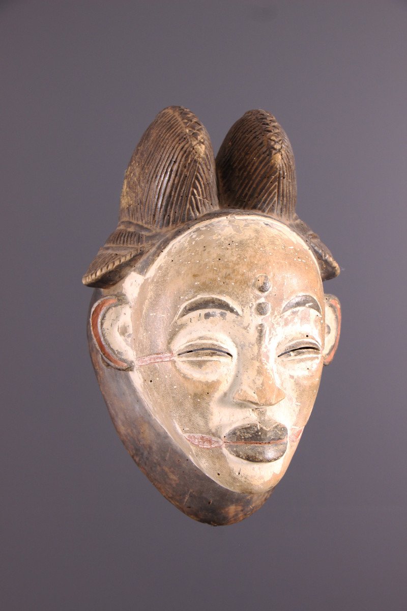 Art Tribal Africain - Masque Punu -photo-4