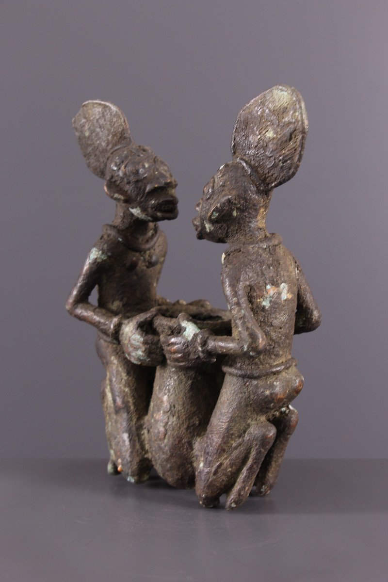 African Tribal Art - Vere Couple, Durun, Cameroon-photo-3