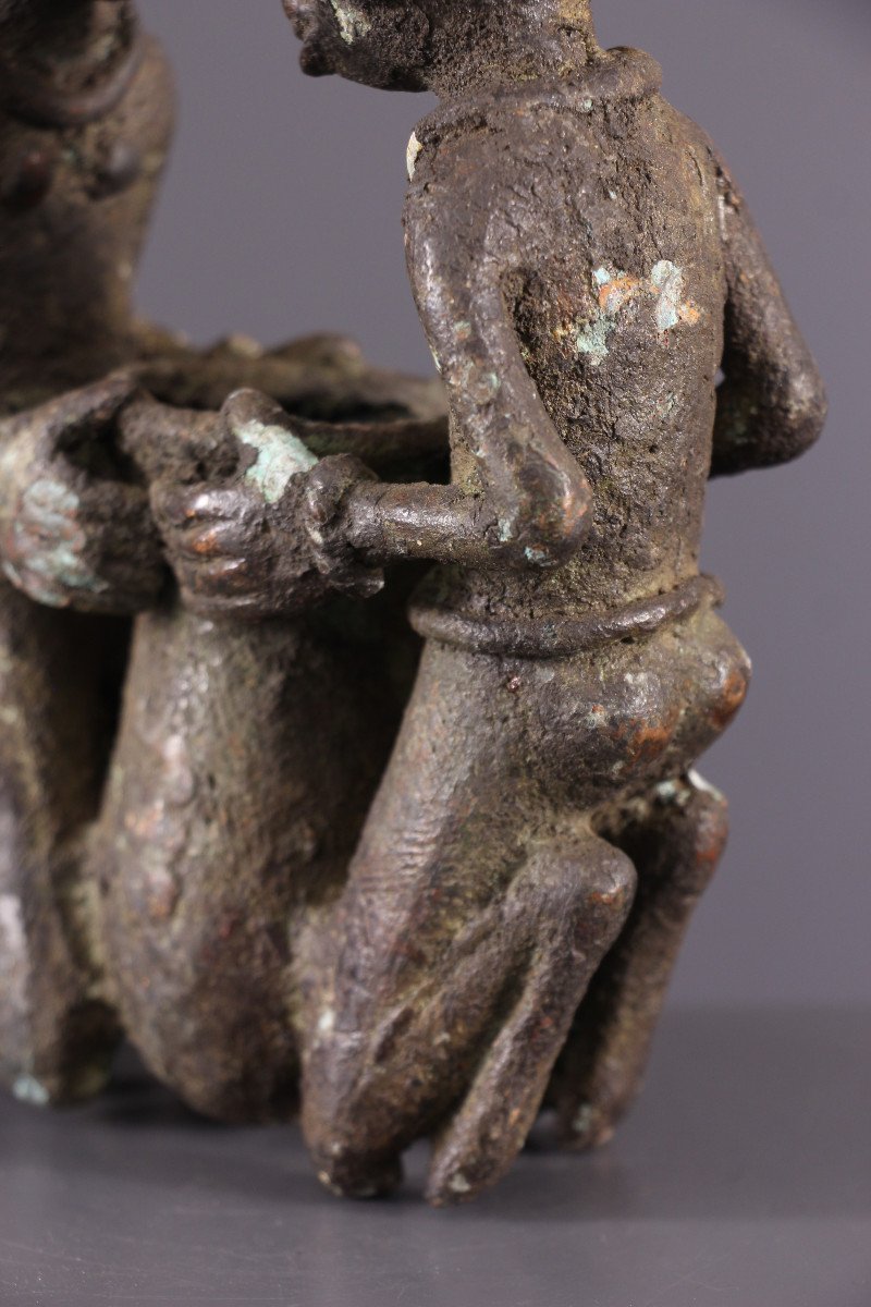 African Tribal Art - Vere Couple, Durun, Cameroon-photo-4