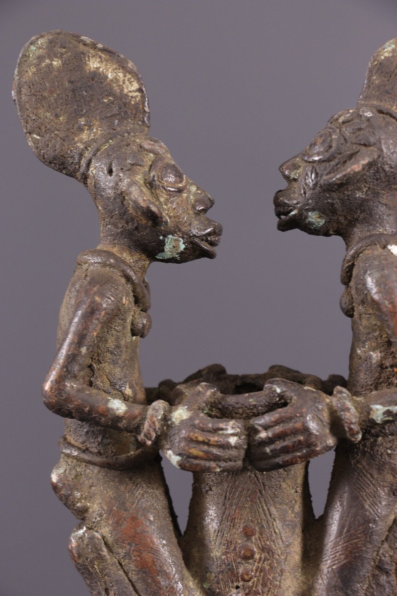 African Tribal Art - Vere Couple, Durun, Cameroon-photo-4