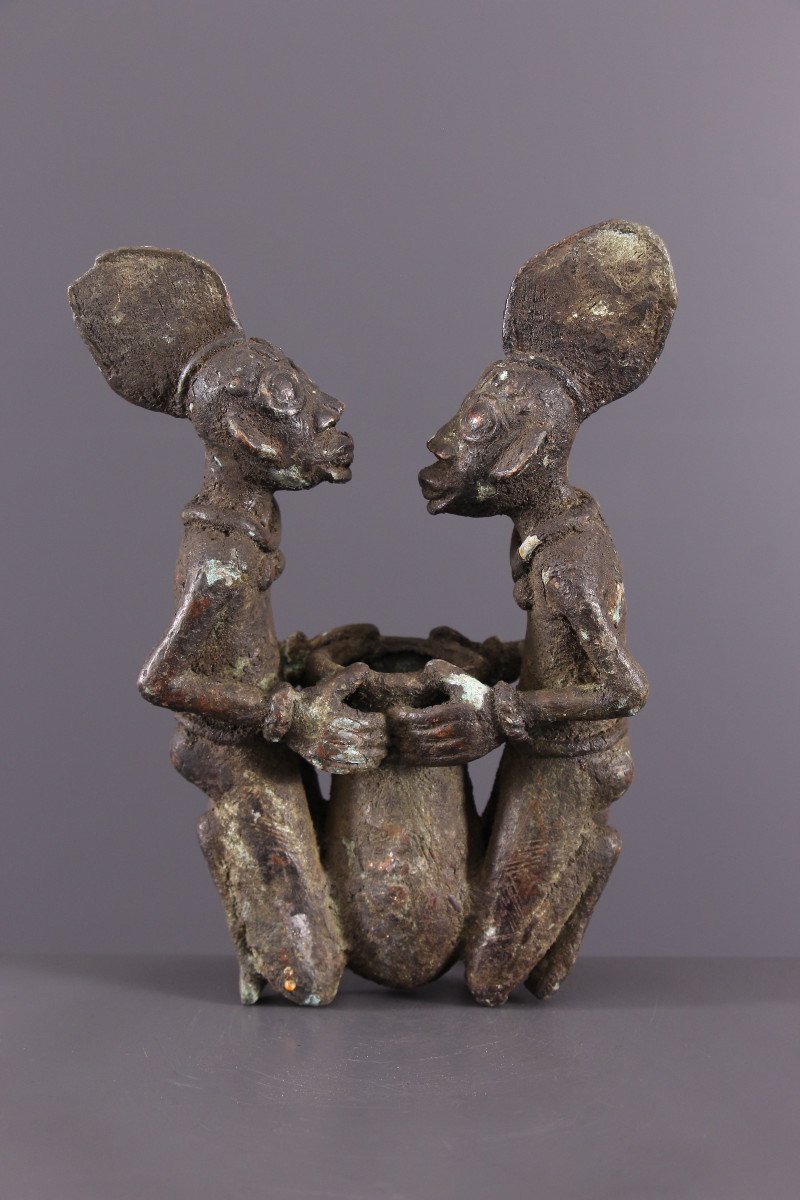 African Tribal Art - Vere Couple, Durun, Cameroon