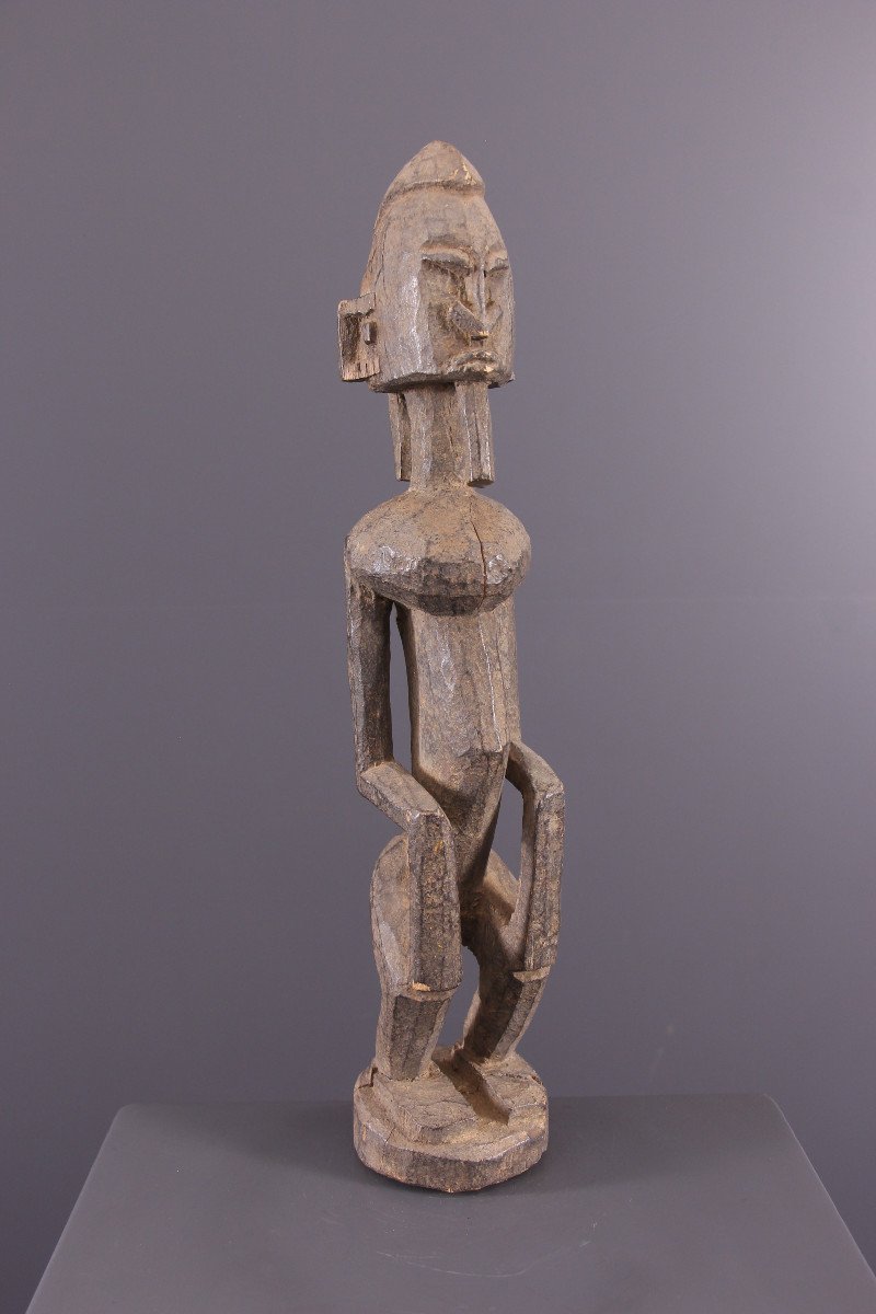 Art Tribal Africain - Statue Dogon-photo-2