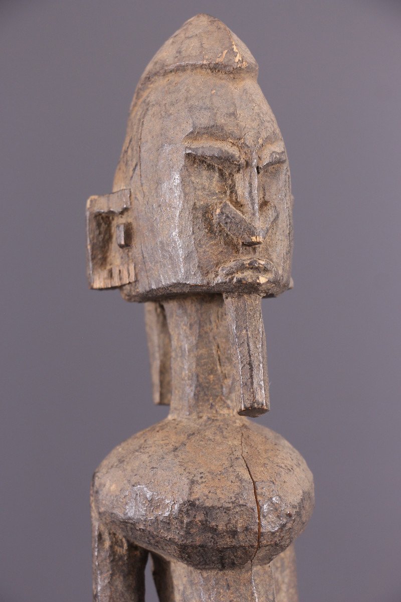 Art Tribal Africain - Statue Dogon-photo-3