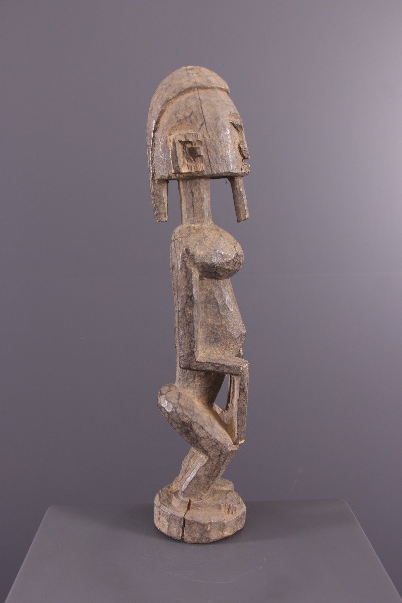 Art Tribal Africain - Statue Dogon-photo-4