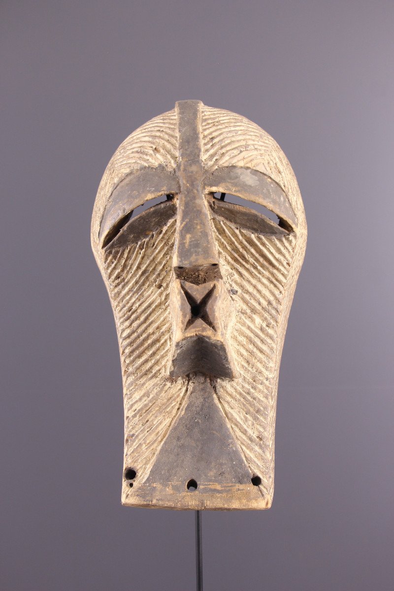 African Tribal Art - Songye Mask-photo-2