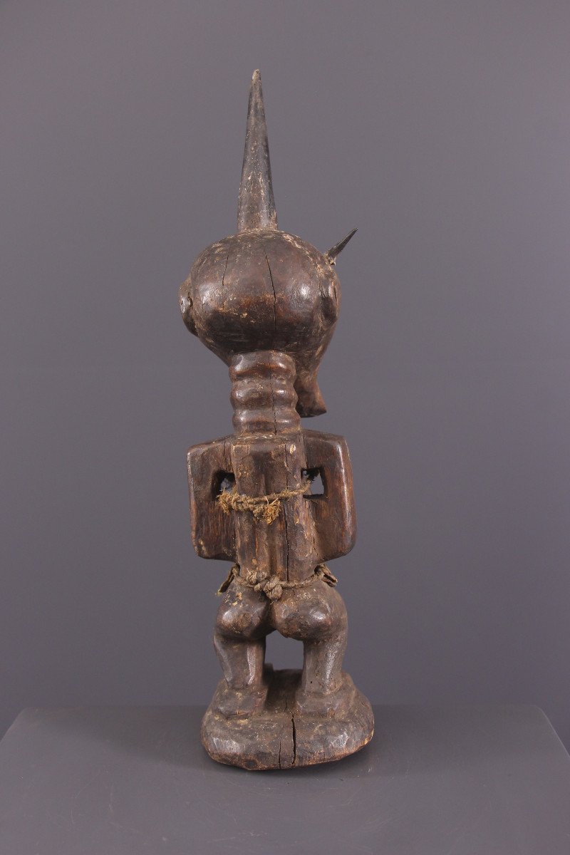 Art Tribal Africain - Statue Songye-photo-3