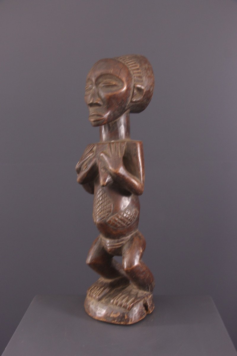 African Tribal Art - Luba Statue-photo-3