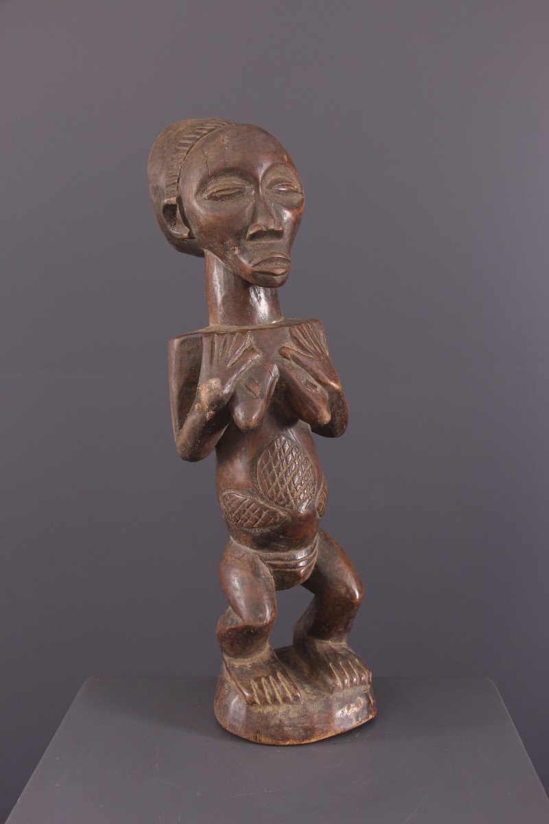 African Tribal Art - Luba Statue-photo-4