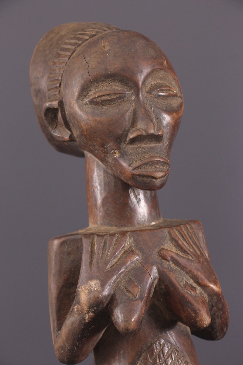 African Tribal Art - Luba Statue-photo-1