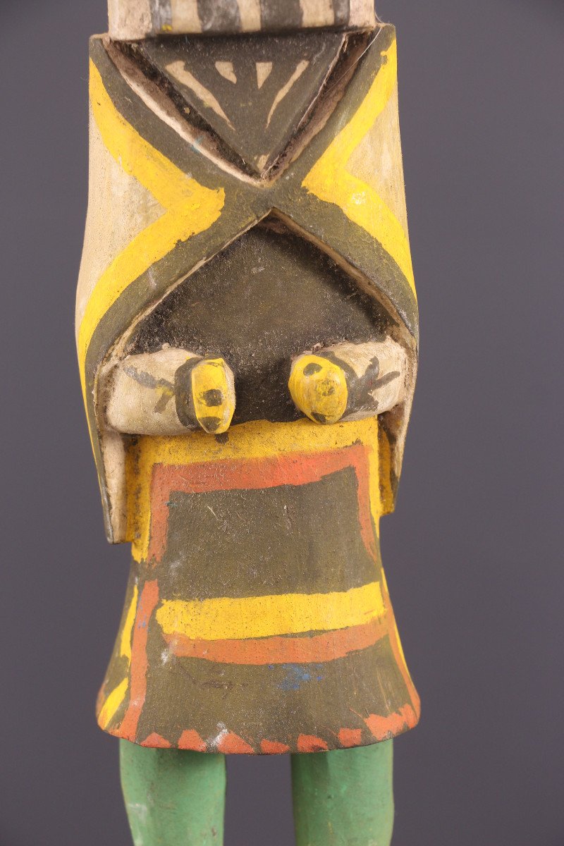 Tribal Art - Hopi Arizona Statuette-photo-2