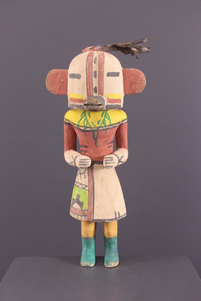 Tribal Art - Hopi Kachina Statuette