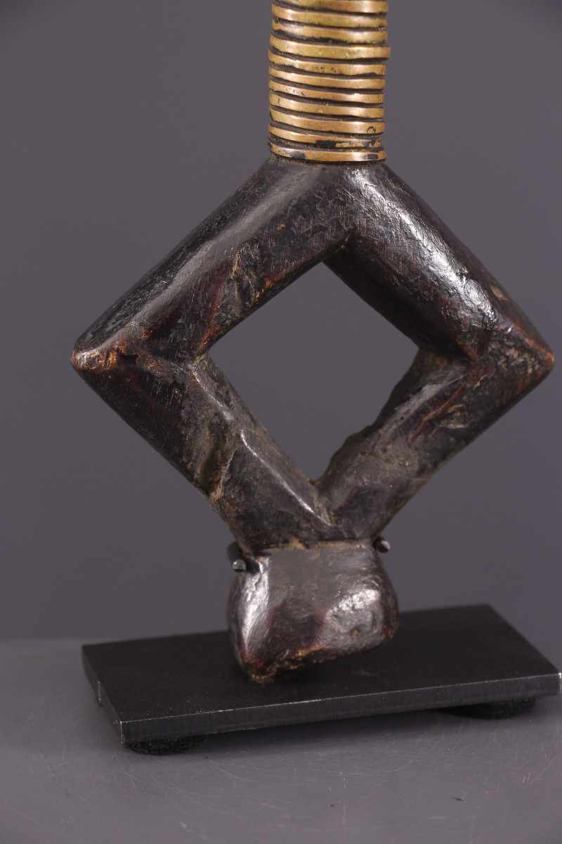 African Tribal Art - Sango Mbumba Reliquary Figure-photo-1