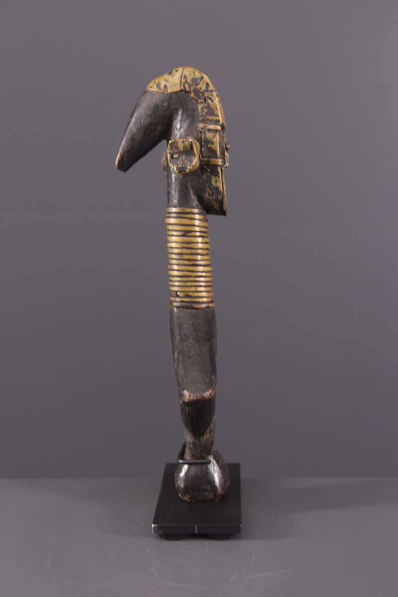 African Tribal Art - Sango Mbumba Reliquary Figure-photo-2