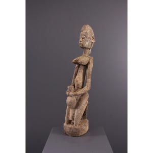 Art Tribal Africain - Figure Féminine Dogon