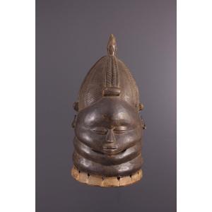 African Tribal Art - Mende Bundu Mask