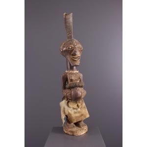 African Tribal Art - Songye Nkisi Fetish Statue