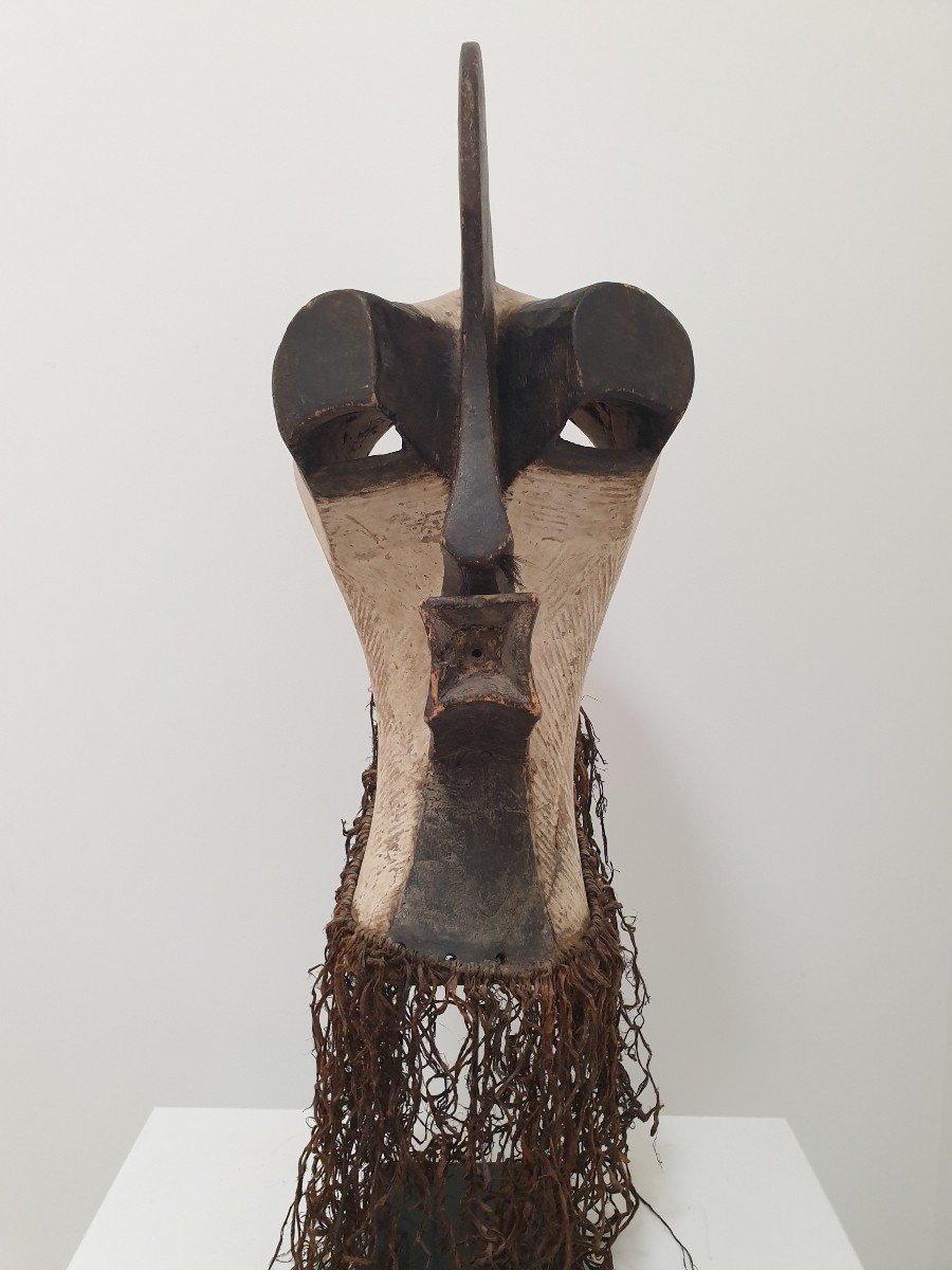 Songyé Kifwébé (drc) - Large Mask - 82 Cm-photo-3