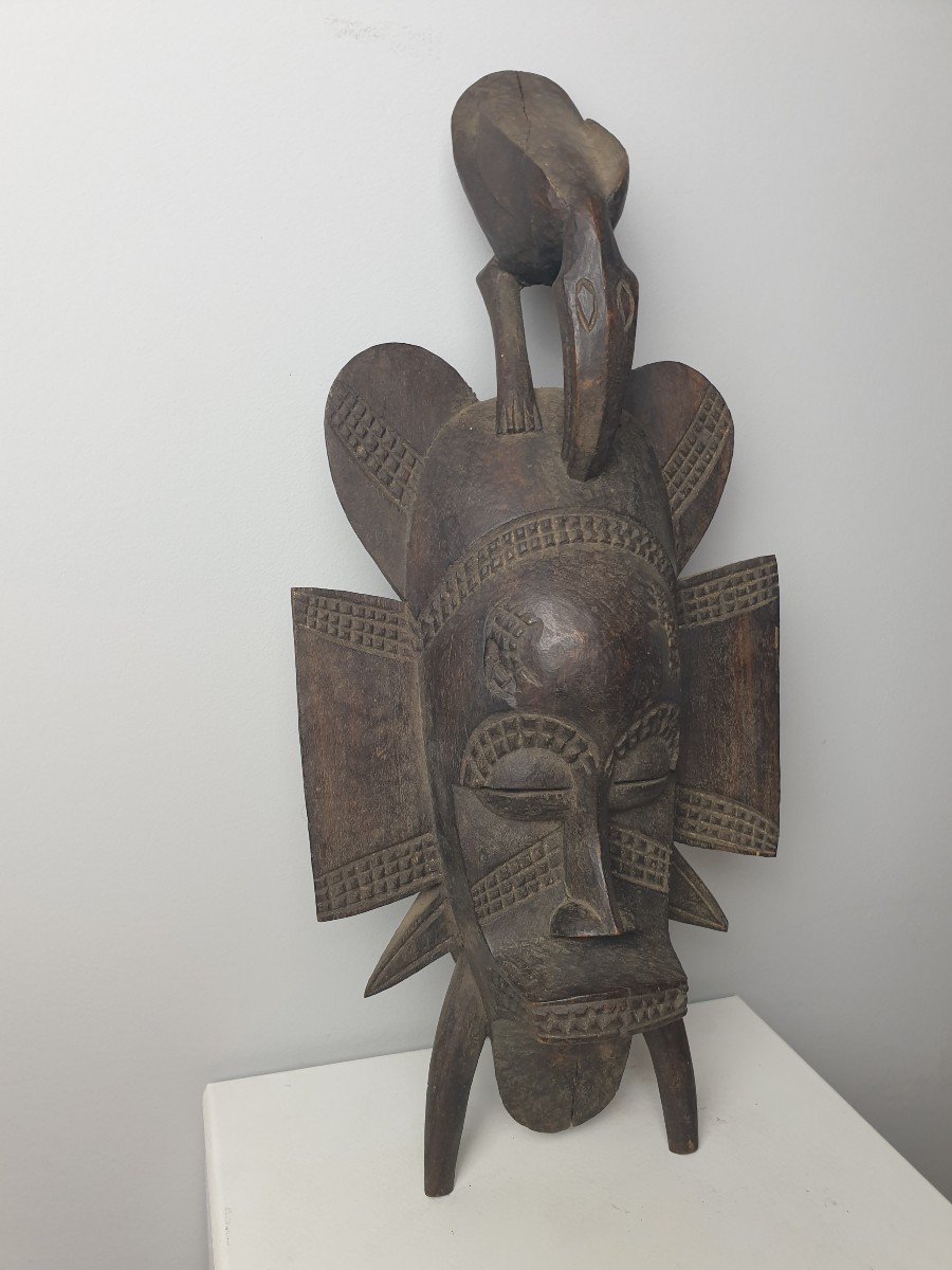 Senoufo (ivory Coast) - "kpélié" Mask - 48 Cm