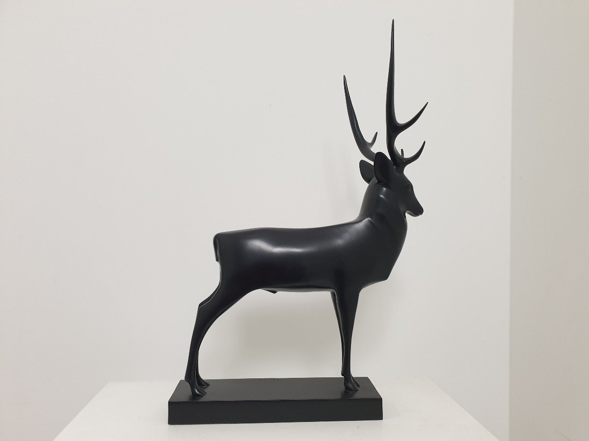 François Pompon (1855 - 1933) - "big Deer"-photo-2