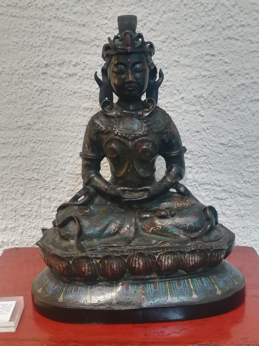 Bodhisattva En Bronze-photo-2