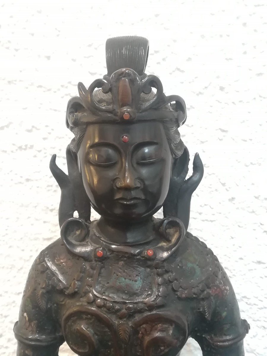 Bodhisattva En Bronze-photo-3