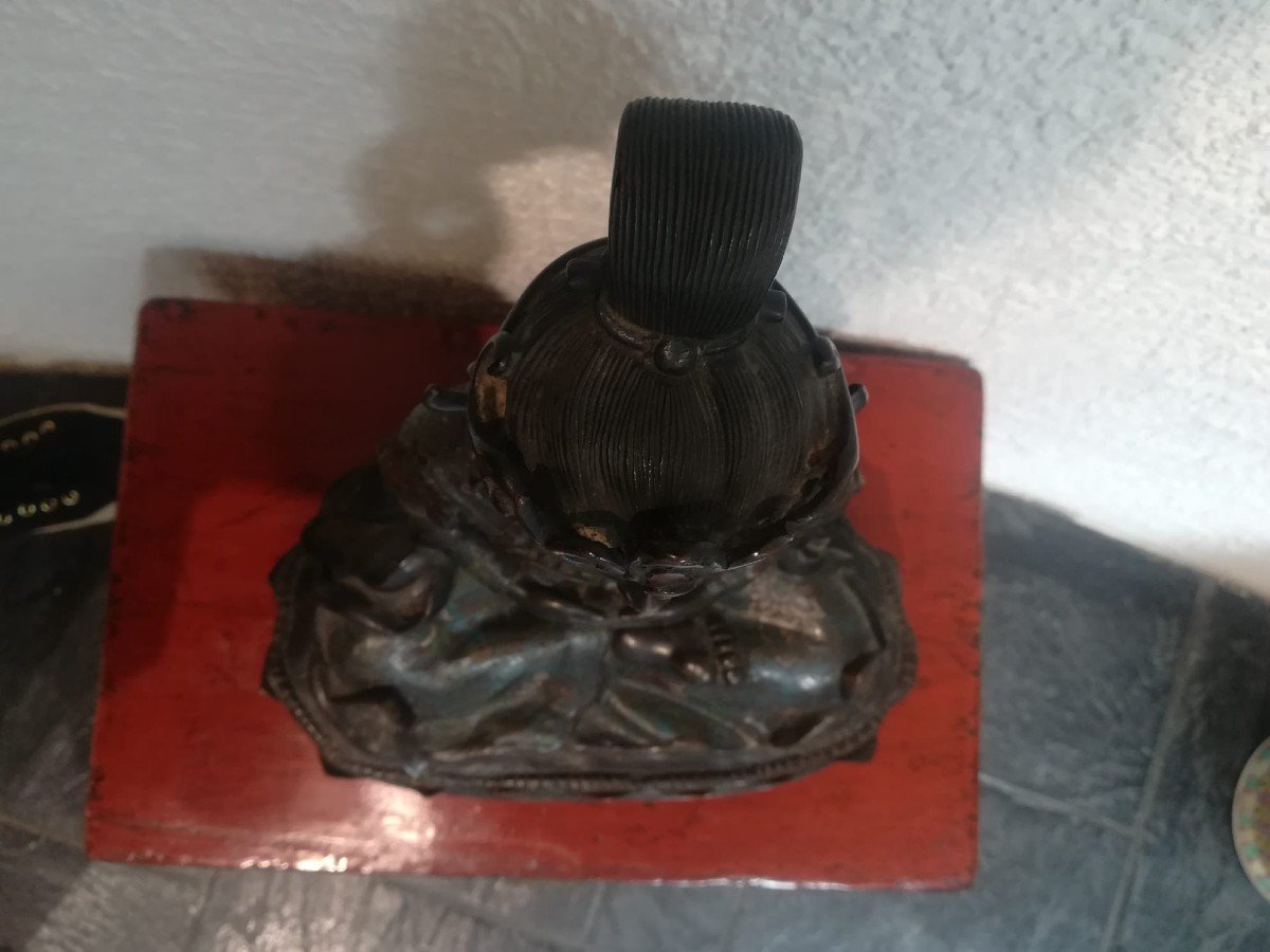 Bodhisattva En Bronze-photo-3