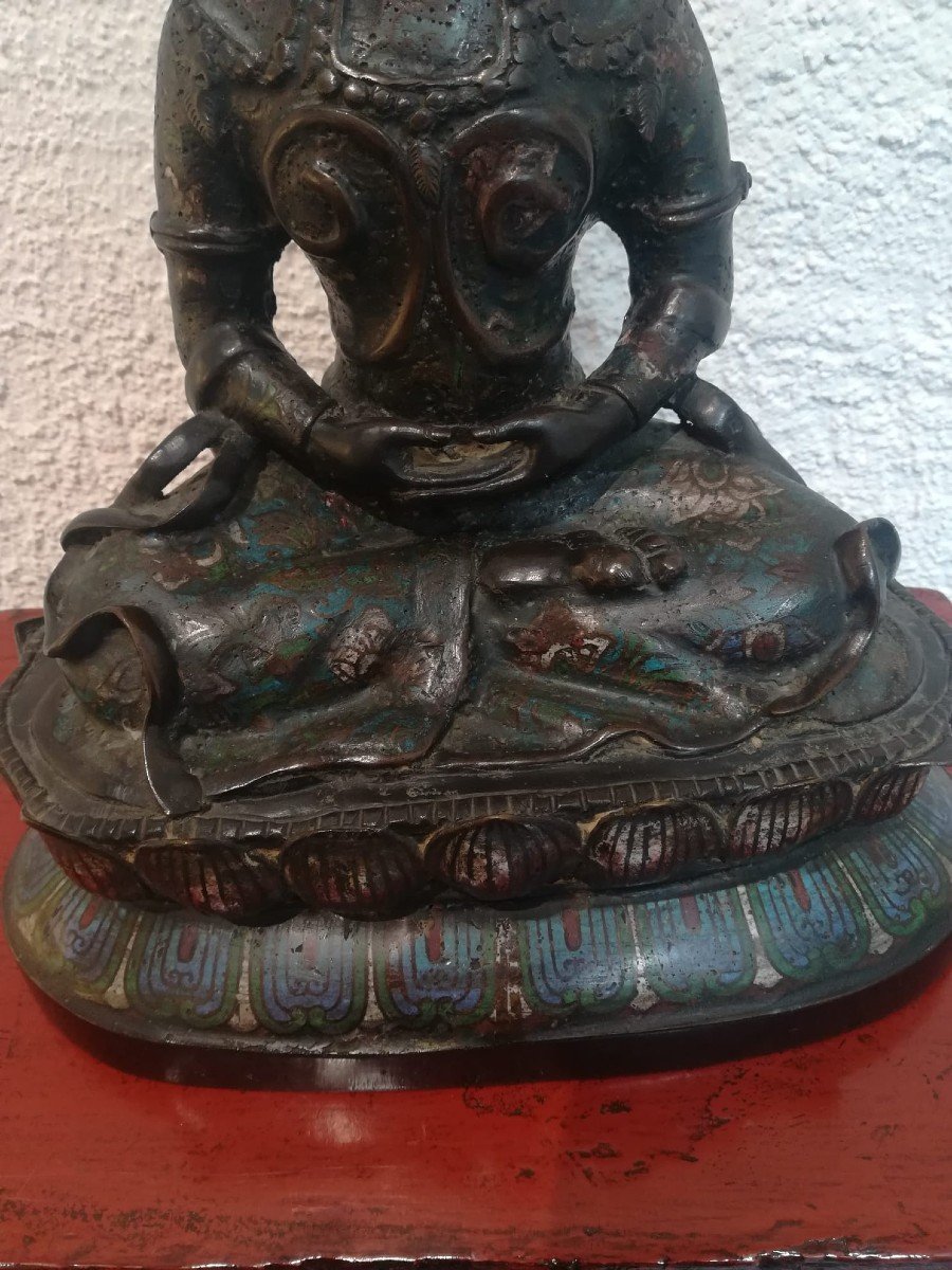 Bodhisattva En Bronze-photo-4